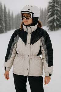 Vintage Cornice Snowboard Winter Jacket Size Medium Multi-color